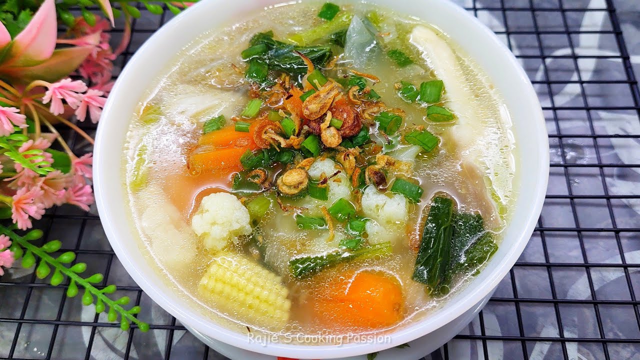 Rahasia Membuat Sup Sayur yang Segar dan Bergizi